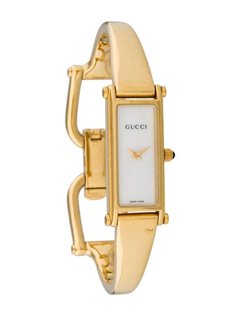 gucci 1400l watch gold|vintage Gucci watch 1500.